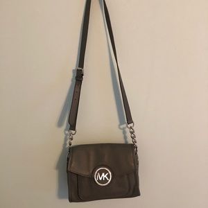 Gray Michael Kors Satchel Bag